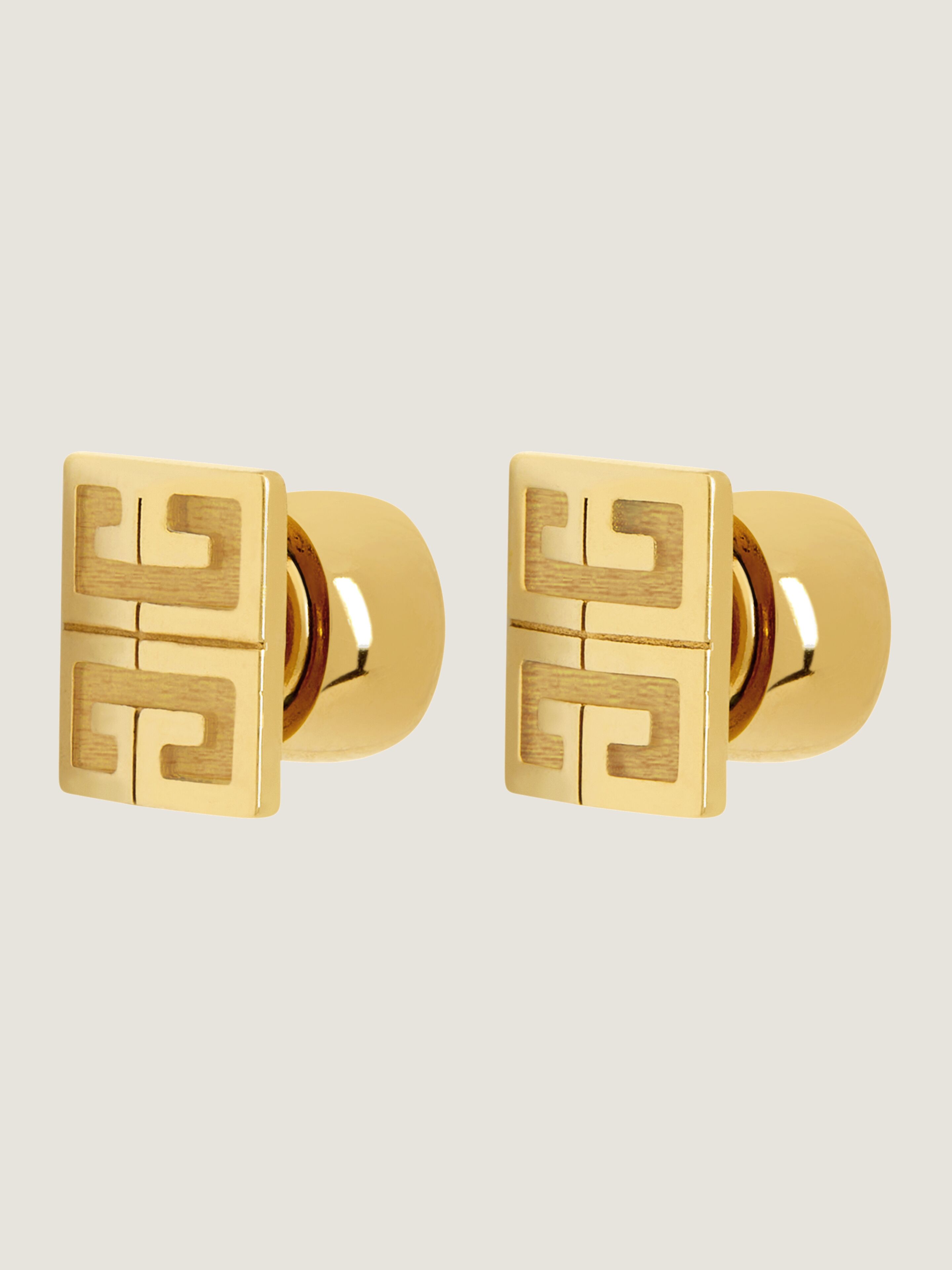 4G earrings in metal